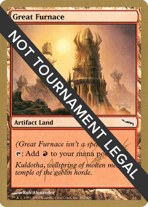 Great Furnace - 2004 Aeo Paquette (MRD) [World Championship Decks]