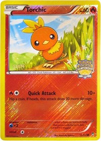 Torchic - 12/111 (City Championships) [Staff] (012/111) [League and Championship Cards]