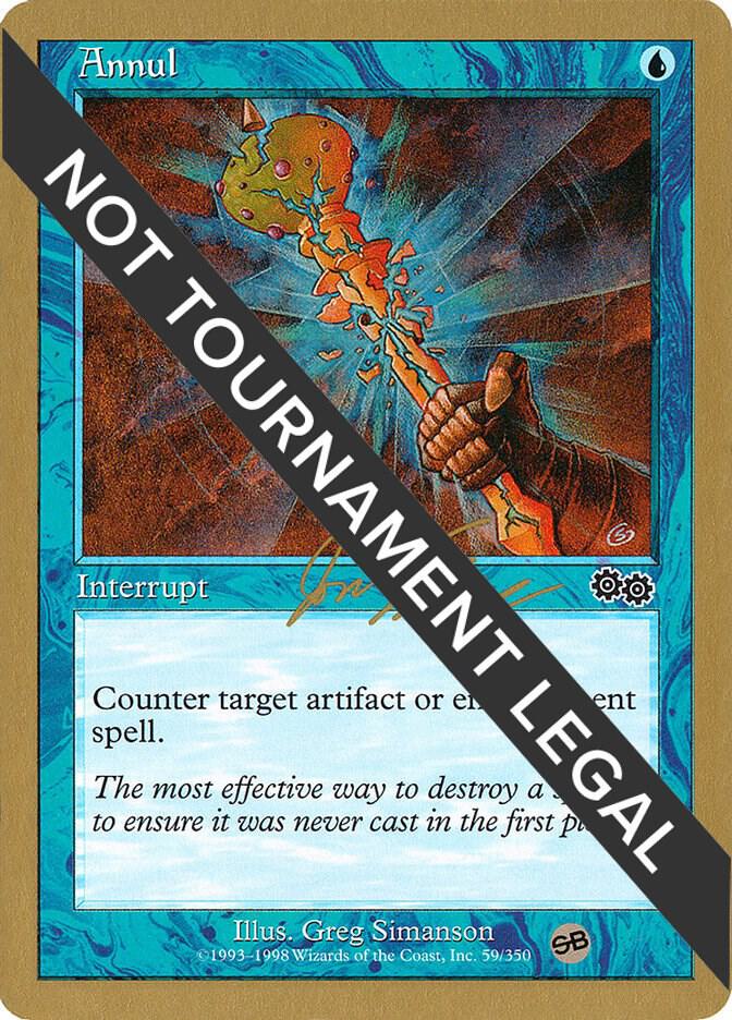 Annul - 2000 Jon Finkel (USG) (SB) [World Championship Decks]