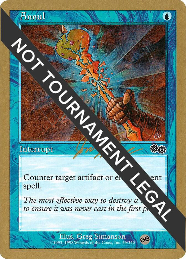 Annul - 2000 Jon Finkel (USG) (SB) [World Championship Decks]