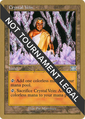 Crystal Vein - 2000 Jon Finkel (6ED) [World Championship Decks]