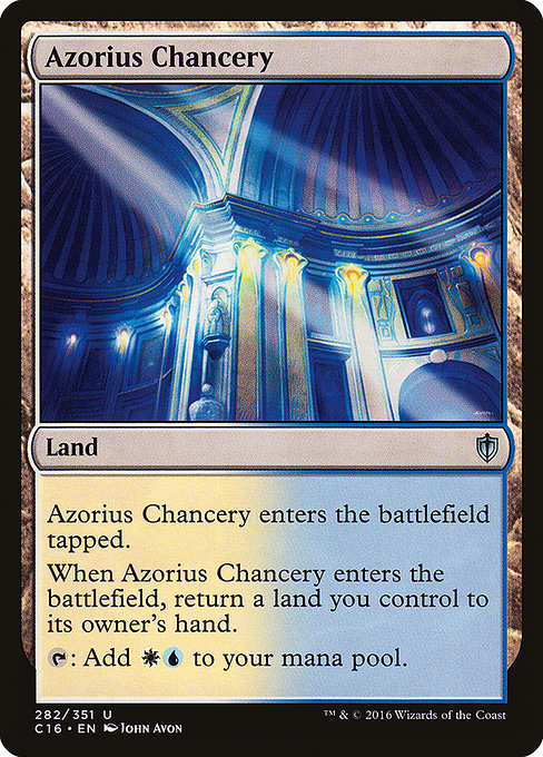 Azorius Chancery (282) [Commander 2016]