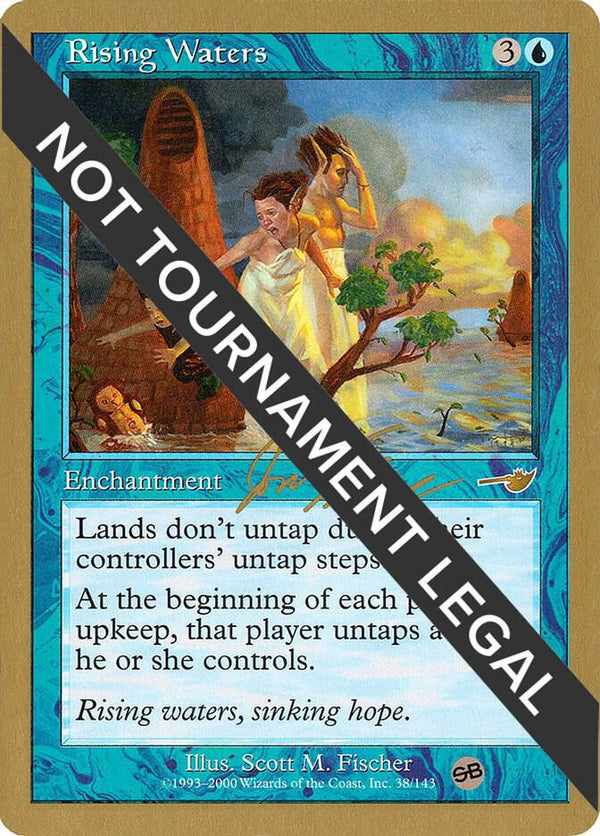 Rising Waters - 2000 Jon Finkel (NMS) (SB) [World Championship Decks]