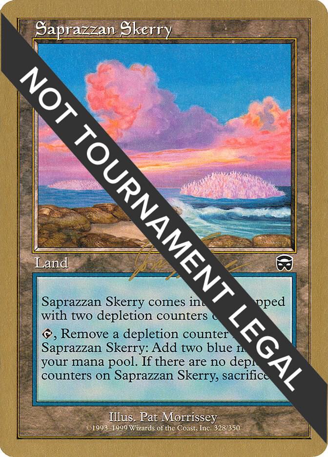 Saprazzan Skerry - 2000 Jon Finkel (MMQ) [World Championship Decks]