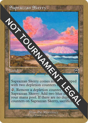 Saprazzan Skerry - 2000 Jon Finkel (MMQ) [World Championship Decks]