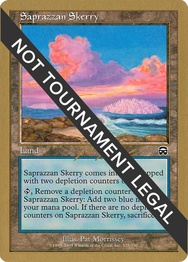 Saprazzan Skerry - 2000 Jon Finkel (MMQ) [World Championship Decks]