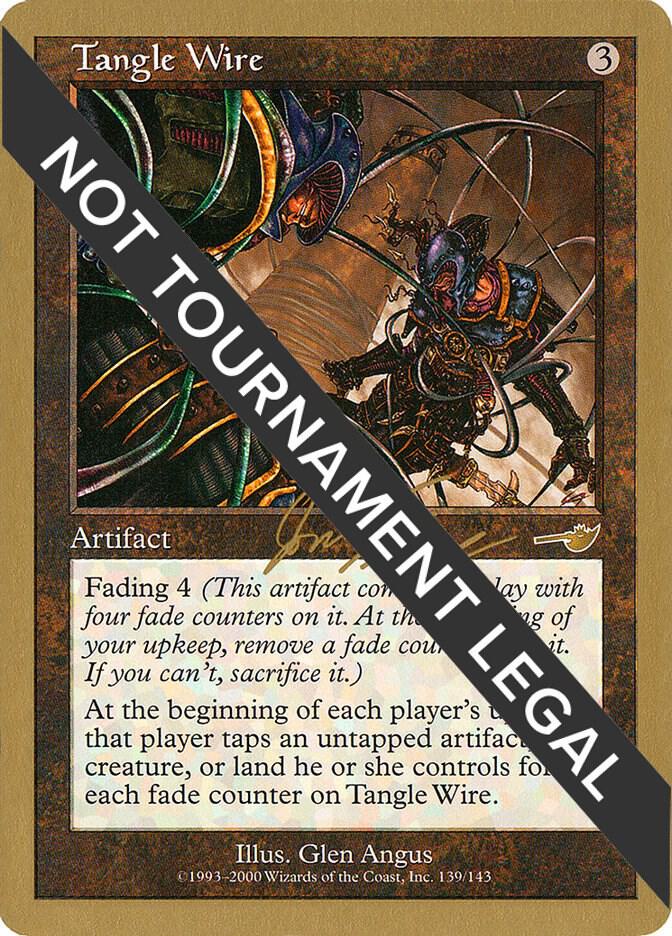 Tangle Wire - 2000 Jon Finkel (NMS) [World Championship Decks]