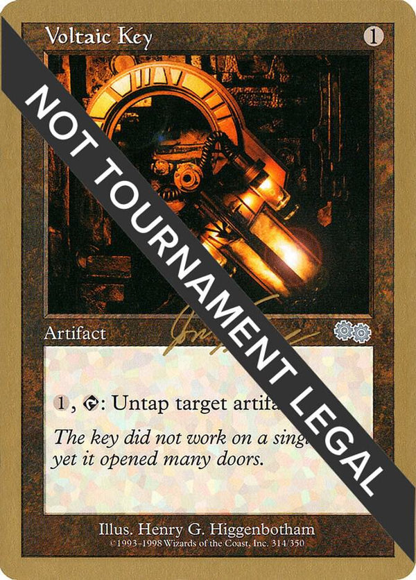 Voltaic Key - 2000 Jon Finkel (USG) [World Championship Decks]