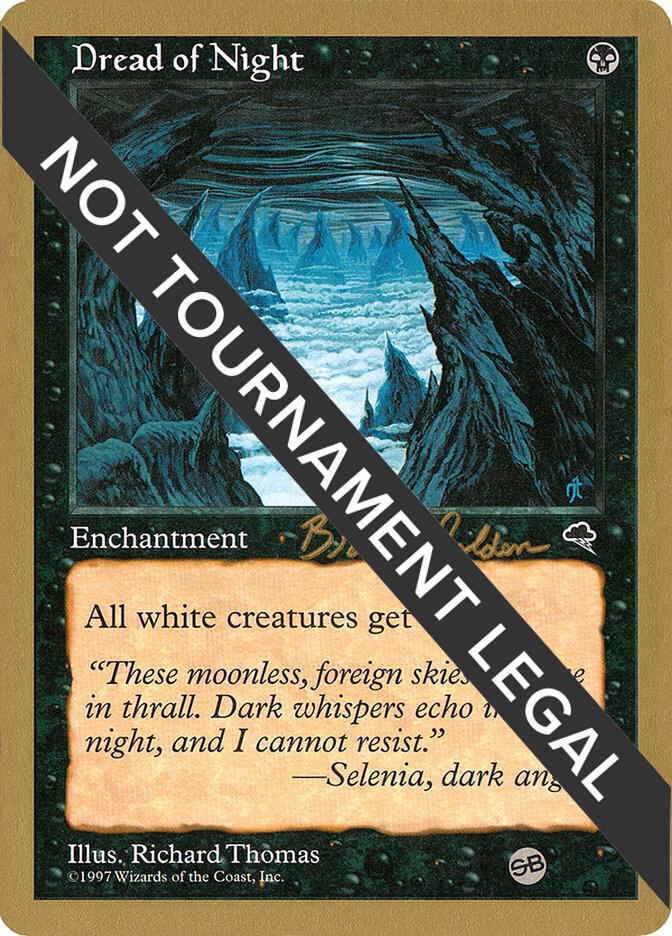 Dread of Night - 1998 Brian Selden (TMP) (SB) [World Championship Decks]