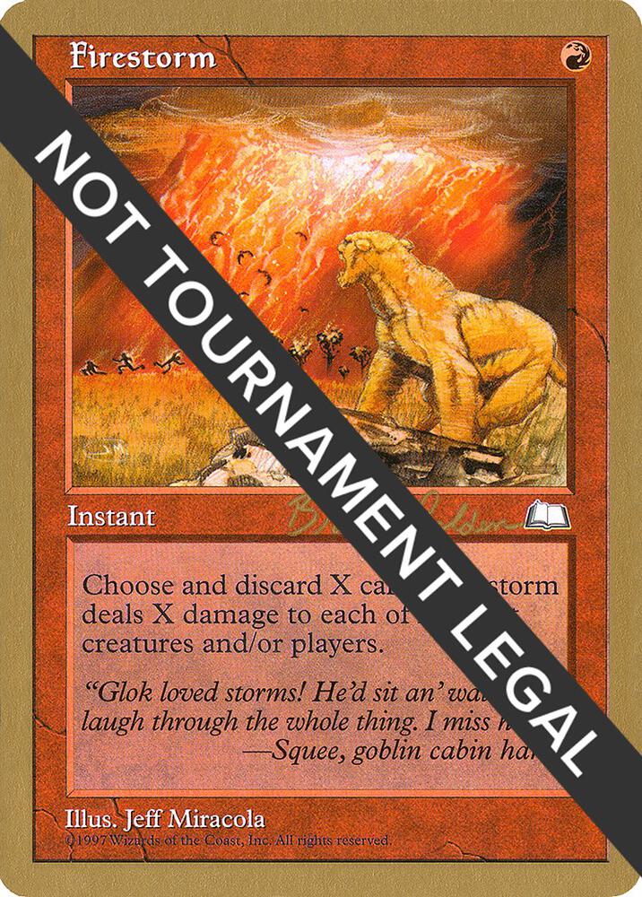 Firestorm - 1998 Brian Selden (WTH) [World Championship Decks]