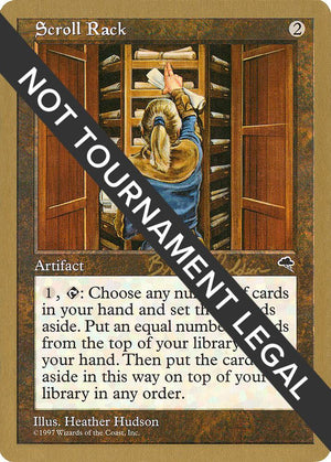Scroll Rack - 1998 Brian Selden (TMP) [World Championship Decks]