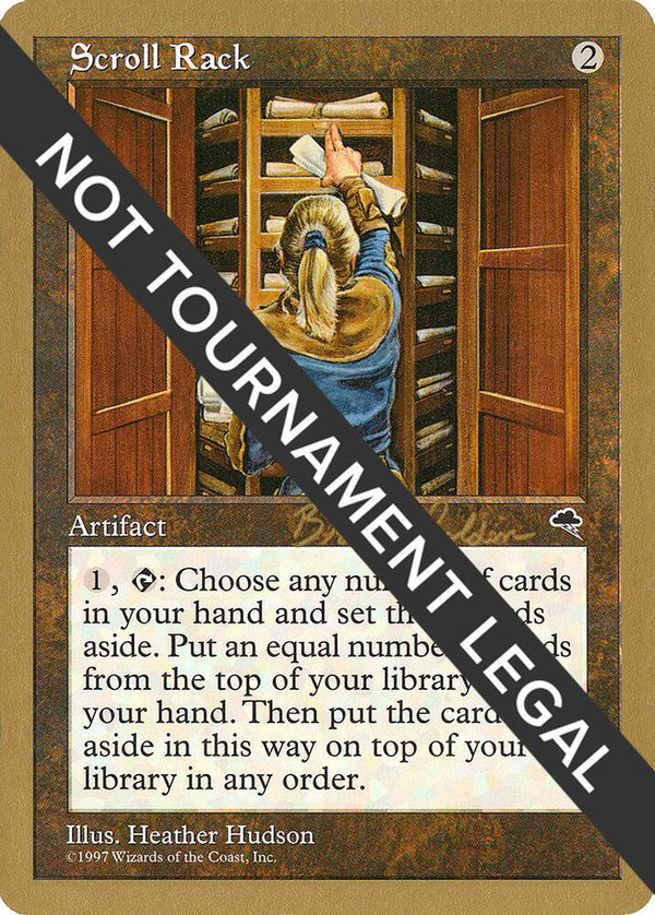 Scroll Rack - 1998 Brian Selden (TMP) [World Championship Decks]