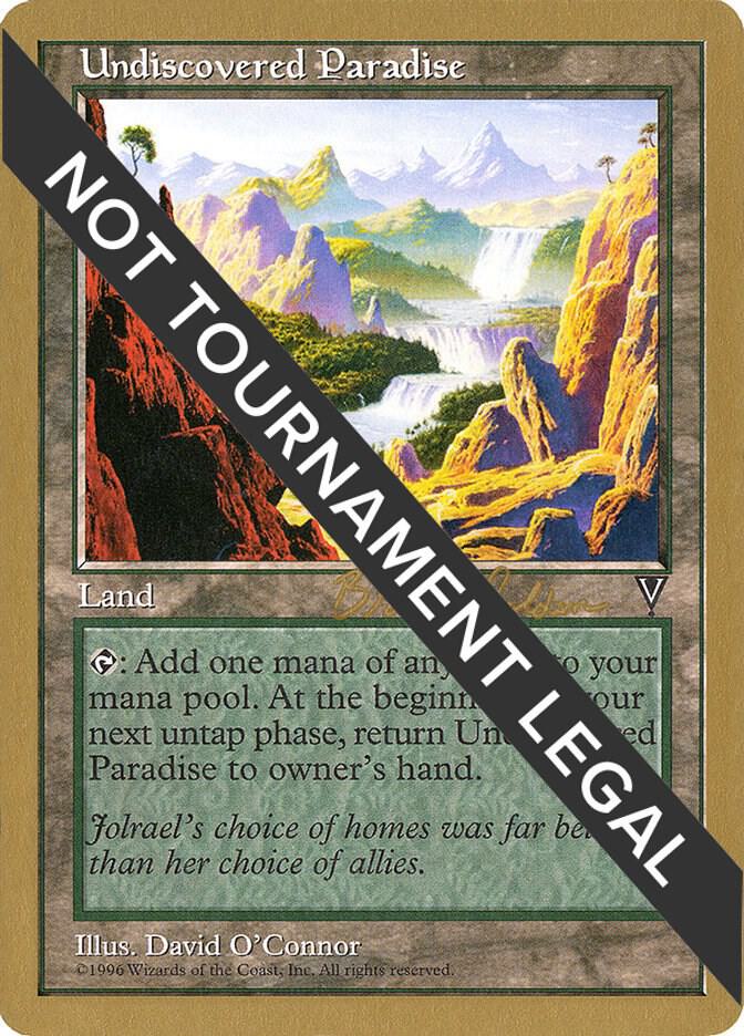 Undiscovered Paradise - 1998 Brian Selden (VIS) [World Championship Decks]