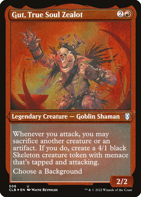 Gut, True Soul Zealot (506) [Commander Legends: Battle for Baldur's Gate]