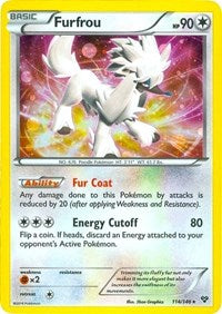 Furfrou - 114/146 (Cosmos Holo) (114/116) [Blister Exclusives]