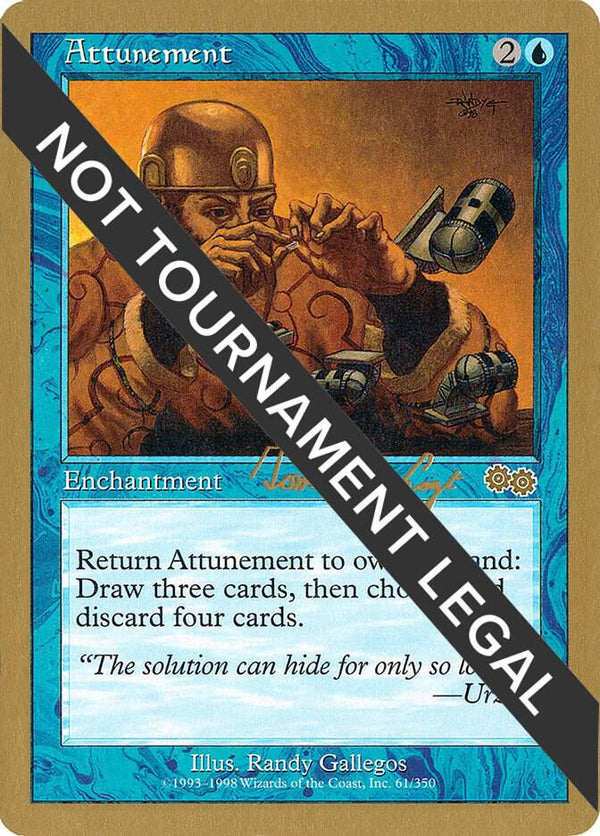 Attunement - 2000 Tom van de Logt (USG) [World Championship Decks]