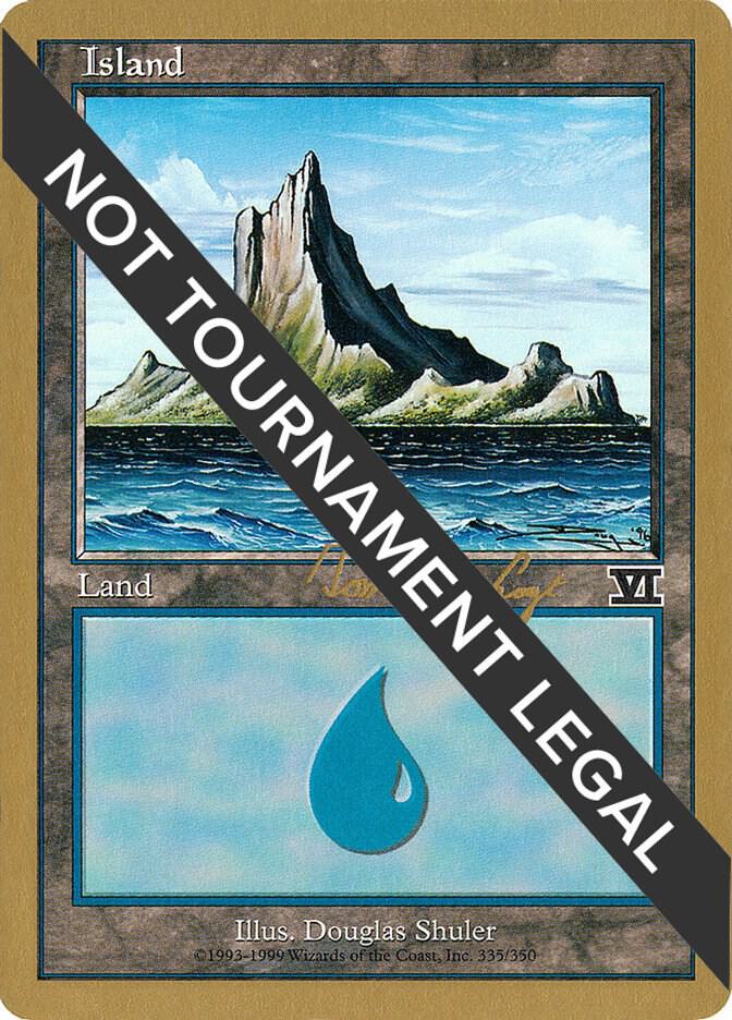 Island (335) - 2000 Tom van de Logt (6ED) [World Championship Decks]