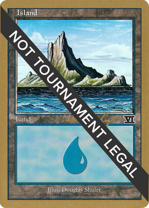 Island (335) - 2000 Tom van de Logt (6ED) [World Championship Decks]
