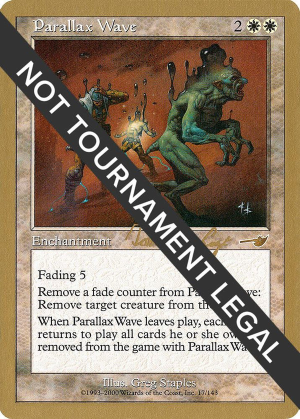 Parallax Wave - 2000 Tom van de Logt (NMS) [World Championship Decks]