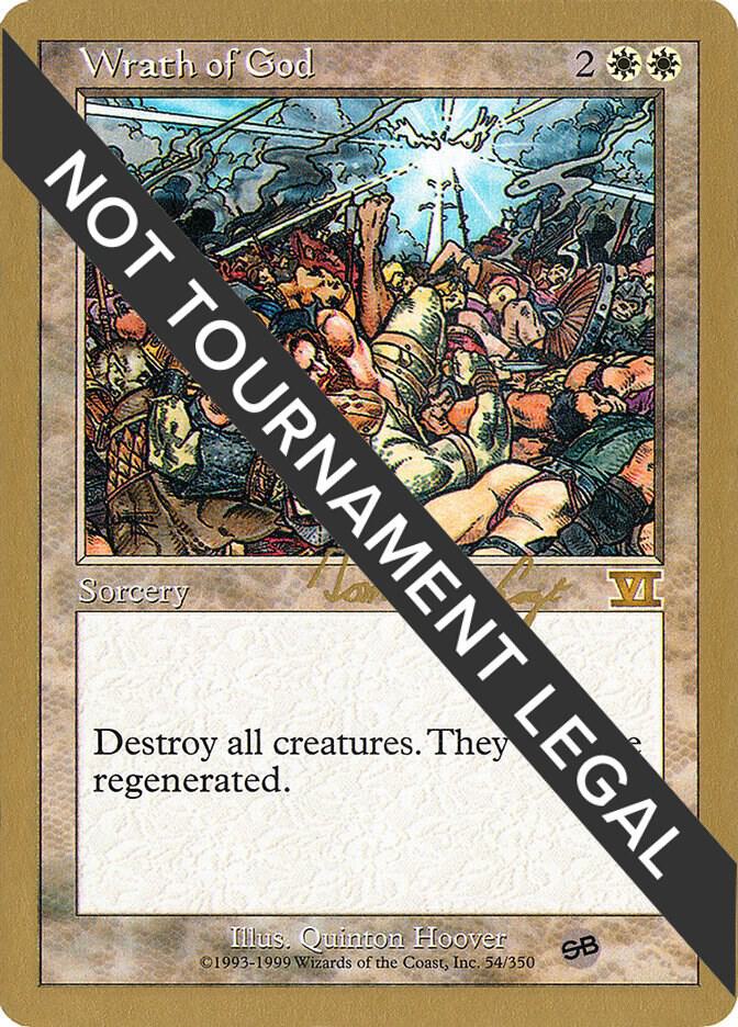 Wrath of God - 2000 Tom van de Logt (6ED) (SB) [World Championship Decks]