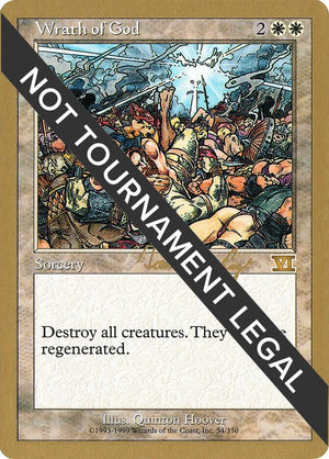 Wrath of God - 2000 Tom van de Logt (6ED) [World Championship Decks]