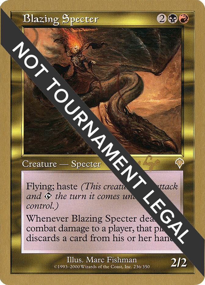 Blazing Specter - 2001 Tom van de Logt (INV) [World Championship Decks]