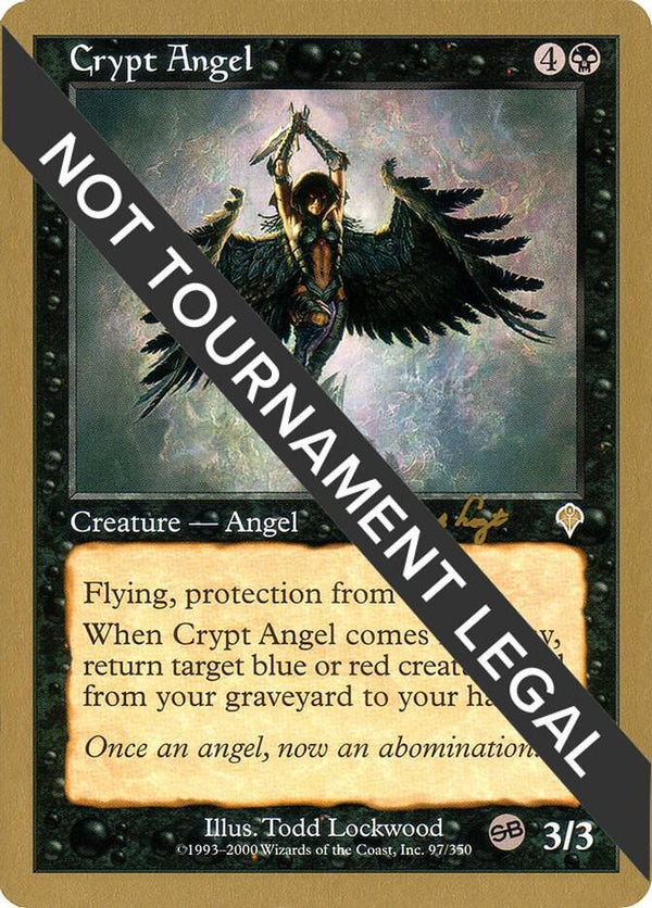 Crypt Angel - 2001 Tom van de Logt (INV) (SB) [World Championship Decks]