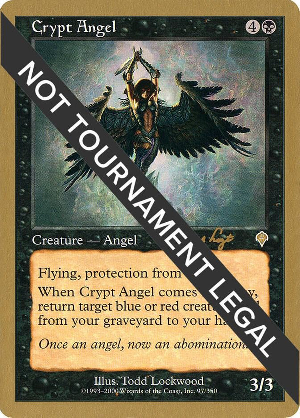 Crypt Angel - 2001 Tom van de Logt (INV) [World Championship Decks]