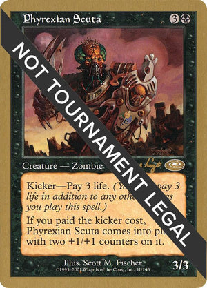 Phyrexian Scuta - 2001 Tom van de Logt (PLS) [World Championship Decks]
