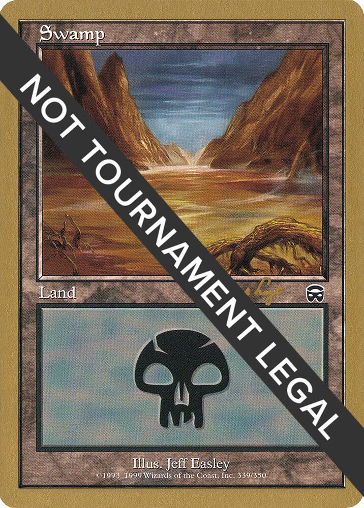 Swamp (339) - 2001 Tom van de Logt (MMQ) [World Championship Decks]