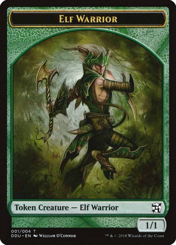 Elf Warrior Token (1) [Duel Decks: Elves vs. Inventors]