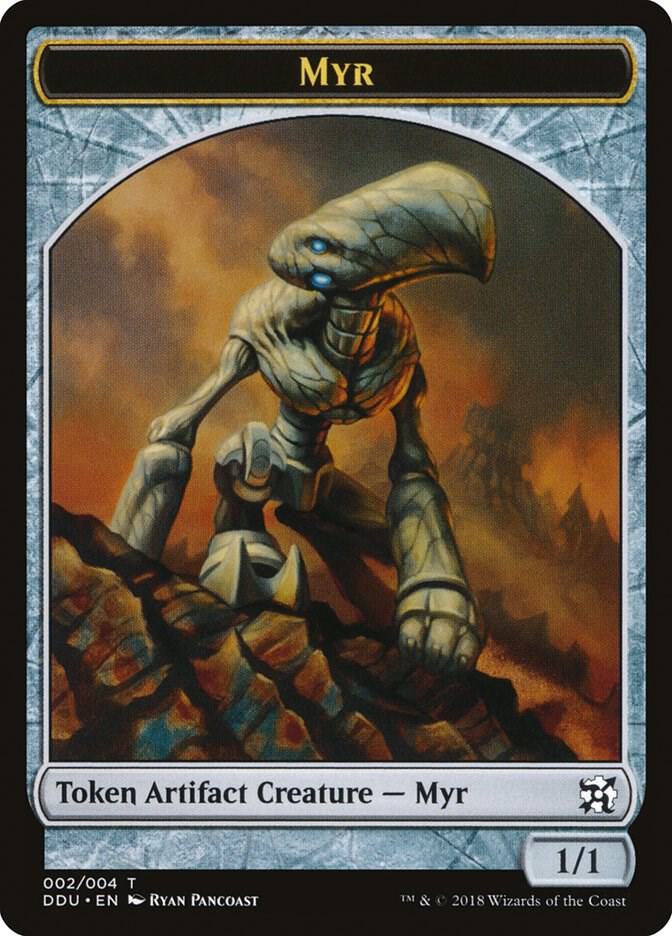 Myr Token (2) [Duel Decks: Elves vs. Inventors]