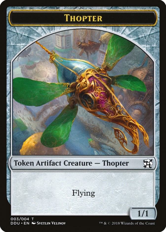 Thopter Token (003) [Duel Decks: Elves vs. Inventors]