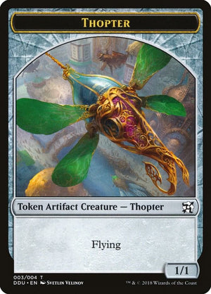 Thopter Token (003) [Duel Decks: Elves vs. Inventors]