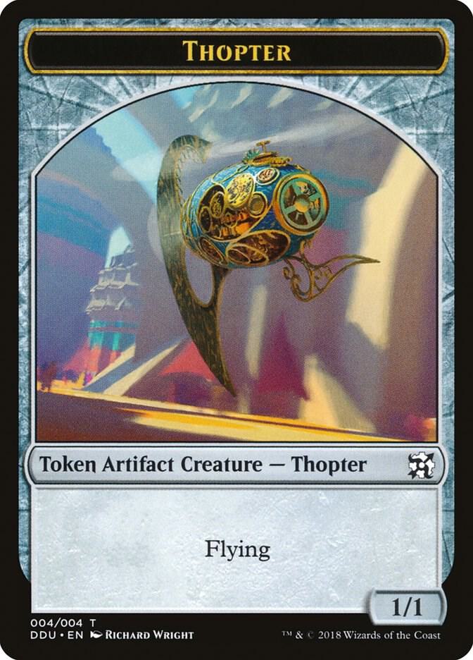 Thopter Token (004) [Duel Decks: Elves vs. Inventors]