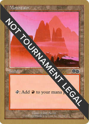 Mountain (346) - 1999 Kai Budde (USG) [World Championship Decks]