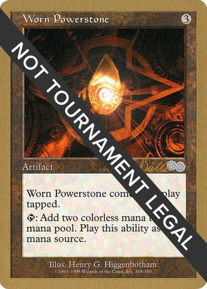 Worn Powerstone - 1999 Kai Budde (USG) [World Championship Decks]