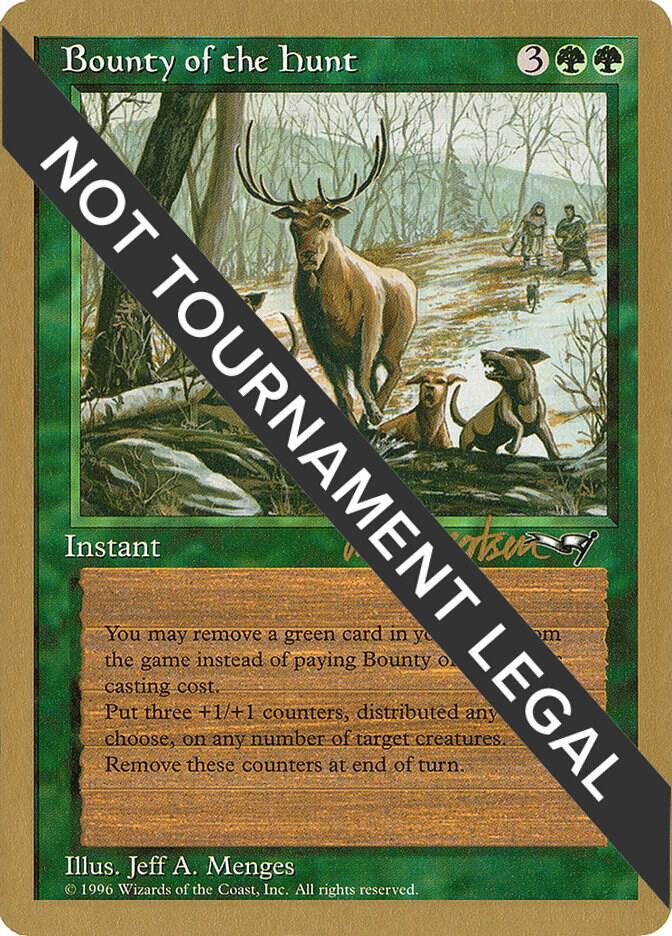 Bounty of the Hunt - 1997 Svend Geertsen (ALL) (SB) [World Championship Decks]