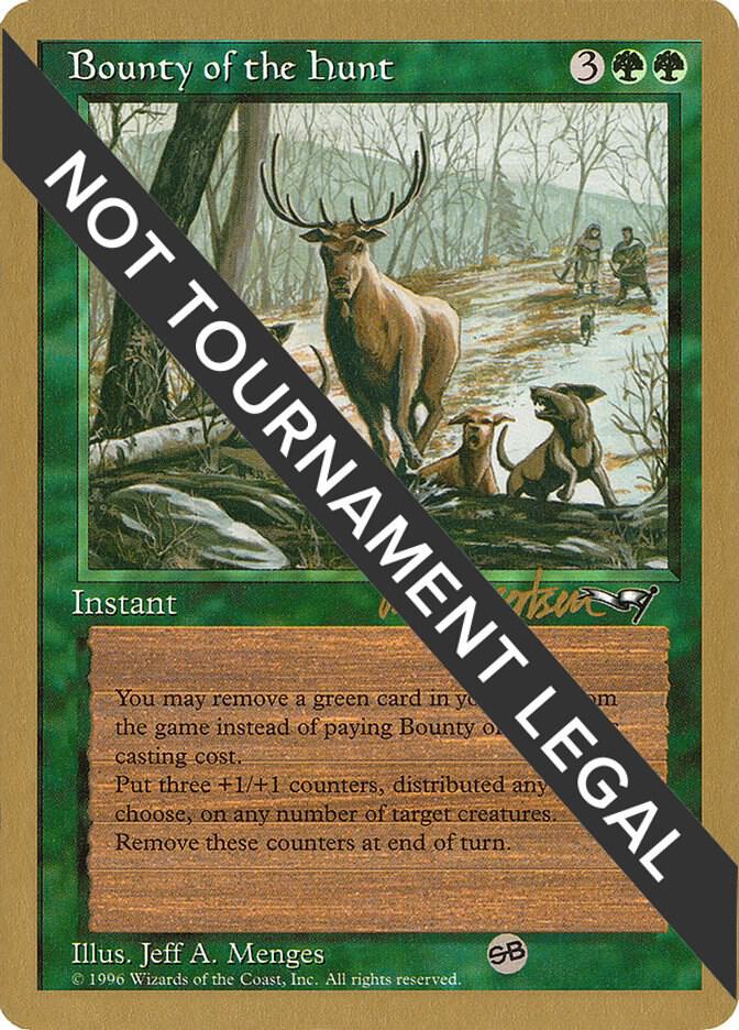 Bounty of the Hunt - 1997 Svend Geertsen (ALL) [World Championship Decks]