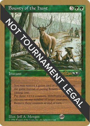 Bounty of the Hunt - 1997 Svend Geertsen (ALL) [World Championship Decks]