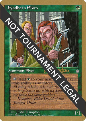 Fyndhorn Elves - 1997 Svend Geertsen (ICE) [World Championship Decks]