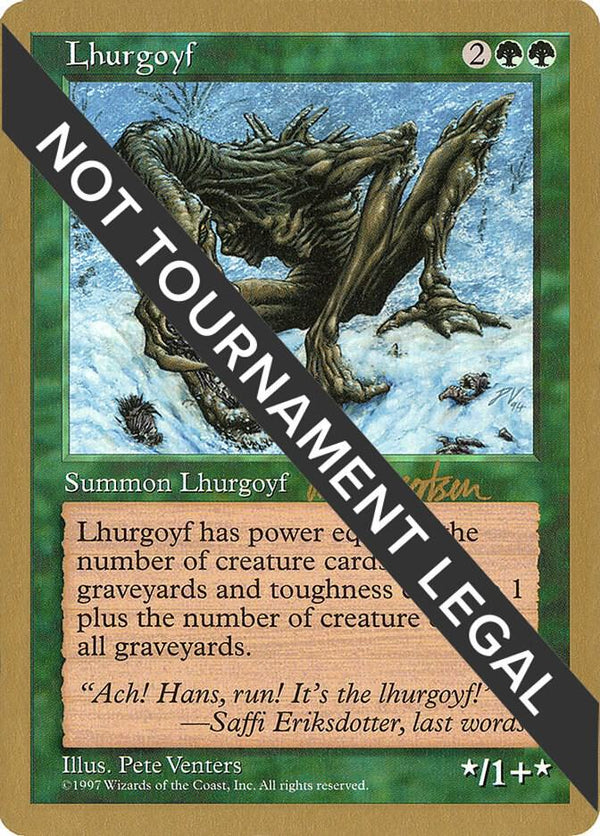 Lhurgoyf - 1997 Svend Geertsen (5ED) [World Championship Decks]