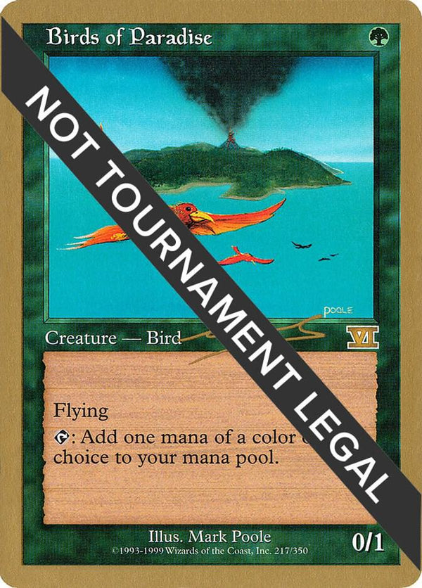 Birds of Paradise - 2000 Nicolas Labarre (6ED) [World Championship Decks]