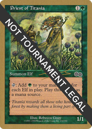 Priest of Titania - 2000 Nicolas Labarre (USG) [World Championship Decks]