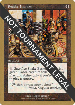 Snake Basket - 2000 Nicolas Labarre (6ED) [World Championship Decks]