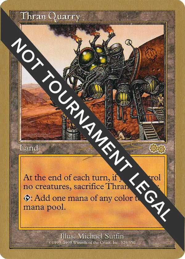 Thran Quarry - 2000 Nicolas Labarre (USG) [World Championship Decks]