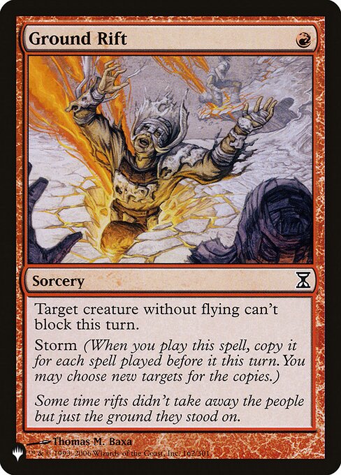 Ground Rift (TSP-162) [The List]