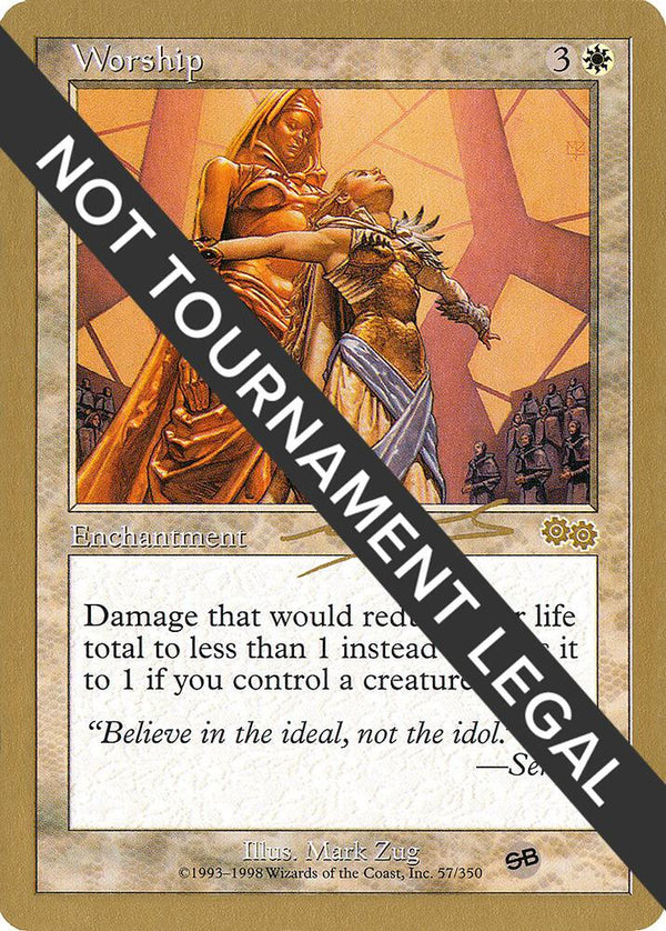 Worship - 2000 Nicolas Labarre (USG) (SB) [World Championship Decks]