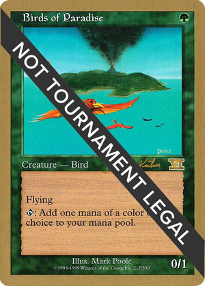 Birds of Paradise - 2000 Janosch Kuhn (6ED) [World Championship Decks]