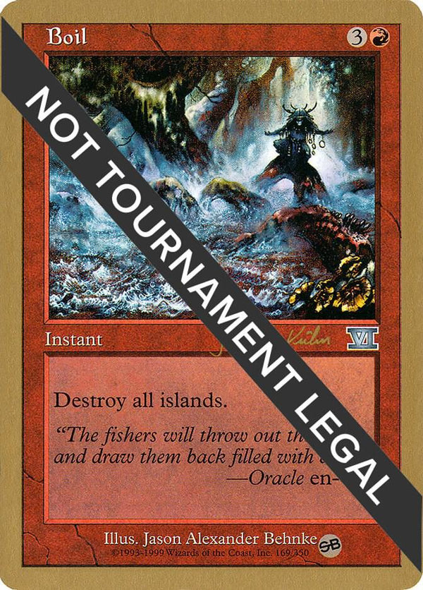 Boil - 2000 Janosch Kuhn (6ED) (SB) [World Championship Decks]